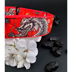 Designer Heavy - Red Chinese Dragon 