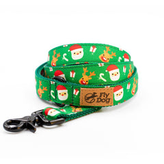 Designer Green Christmas Leash 